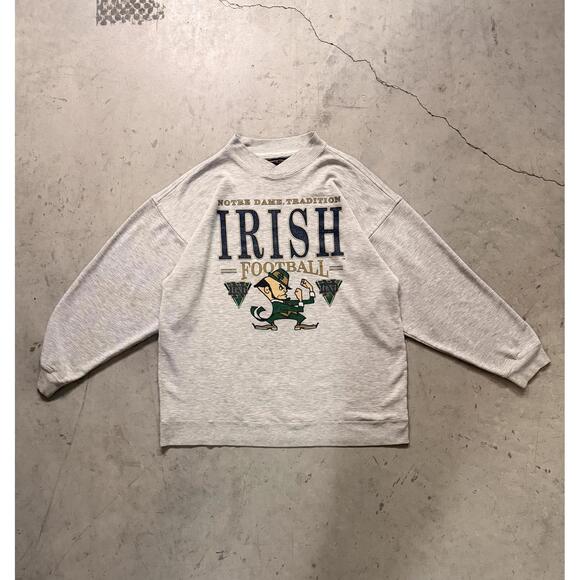 Other - Vintage Notre Dame Irish Football Sweatshirt - XL